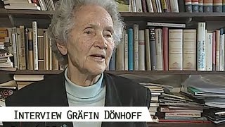 Marion Gräfin Dönhoff über ihre Flucht vor der Roten Armee [upl. by Collum]