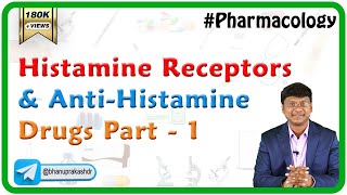 Pharmacology of Histamine  Histamine receptors and Antihistamine Drugs  Part 1 [upl. by Jolee]