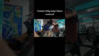 Day 9 of working out using C Bums workout cbum cbummotivation motivation bodybuilding [upl. by Edals255]