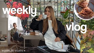 WEEKLY VLOG🍦  gotuję pyszne leczo🥘  nowy dom🏠  testuję lody i desery z auchan  sprzątanieee [upl. by Mairhpe]