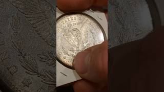 how to tell the difference between a 1879 s reverse of 78 from 79 morgansilverdollar [upl. by Idnarb953]