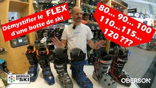 🔥 Démystifier le FLEX dune botte de ski  80  90  110  130 [upl. by Hizar]