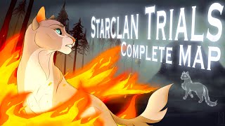 Starclan Trials COMPLETE Warrior Cats AU MAP [upl. by Ori]