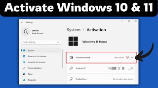 How to Activate Windows 1011 Legitimately Using Official Microsoft Tools [upl. by Ritter]