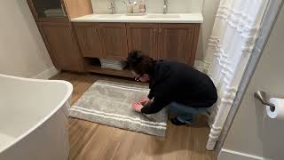 Super Absorbent Bathroom Rug [upl. by Risa]