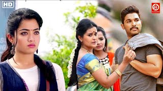 Allu Arjun amp Rashmika New Released Full Action Movie  Shruti Haasan Ramya Krishnan Love Story [upl. by Hezekiah]