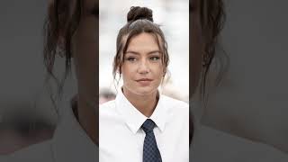 Adele Exarchopoulos at the LAmour Ouf Photocall during the 77th Cannes Film Festival shorts [upl. by Yzus]