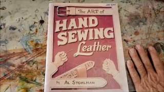 HAND SEWING LEATHER  WHAT YOU SHOULD KNOW [upl. by Swamy]