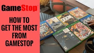 How To Trade Games At GameStopGet More Money [upl. by Noxin]