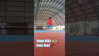 warming up tennis drills  pemanasan sebelum bermain [upl. by Llenral]