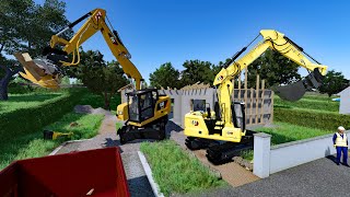 FS22  Map Geiselsberg TP 011🚧👷🏽  Public Work  Forestry Farming and Construction  4K [upl. by Sewell]