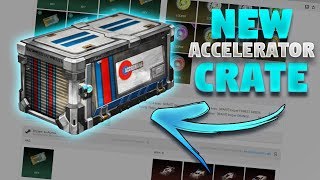 How To Get The New Accelerator Crate On Rocket League [upl. by Gellman]