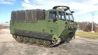 FOR SALE M548A1 TRACKED AMPHIBIOUS CARGO CARRIER 6 TON [upl. by Ulah]