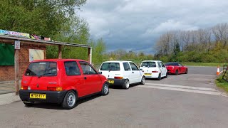 Curborough Sprint Course  FIAT Cinquecento Take over [upl. by Mcmullan469]