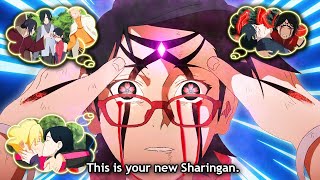 A NEW Type of Mangekyou Sharingan REVEALED  Sarada Uchihas SPECIAL POWER IS BROKEN BORUTO [upl. by Notsag]