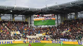 01042018 FC DAC  FC Spartak Trnava Choreo Support [upl. by Chatterjee]