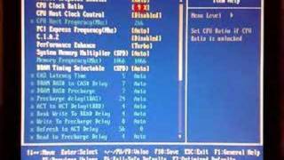 Übertaktung der CPU über das BIOS Teil 1 von 2 [upl. by Heidt893]