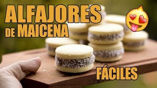 🇦🇷CÓMO HACER ALFAJORES DE MAICENA  PASO A PASO [upl. by Marta117]