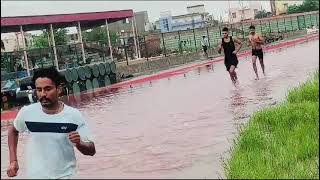 Alwar Army 1600miter trial Bharatpur lohagarh stadium [upl. by Zsamot]