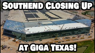 SOUTHEND CLOSING UP AT GIGA TEXAS  Tesla Gigafactory Austin 4K Day 51924  Tesla Terafactory TX [upl. by Ilegna738]