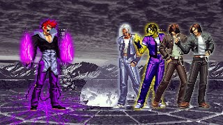 KOF Mugen GS IoriYagami Vs Super Kyo Kusanagi Team [upl. by Kisor276]