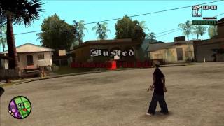 Ways to fail mission 25 in GTA San Andreas  quotLos Sepulcrosquot [upl. by Mclyman]