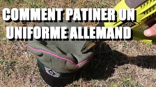 TUTO  Patiner un uniforme allemand [upl. by Kakalina]