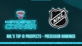 NHLs Top 10 Prospects  202324 Preseason Rankings [upl. by Viking315]