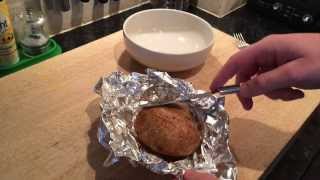 Easy Way To  Quick Crispy Baked Potato in Under 30 Mins [upl. by Eilsil200]