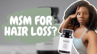 Does MSM really work for Hair Loss [upl. by Aneleasor]