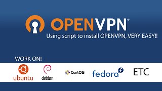 Easiest way to Install OpenVPN Server All Linux OS [upl. by Elacsap]