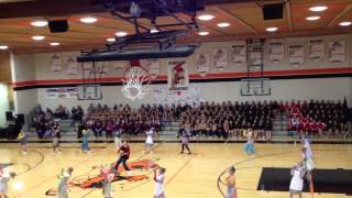 Clackamas High School dance team at GHS competition [upl. by Yltsew]