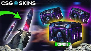 WHAT A 3000 CASE BATTLE Csgoskins Promo Code 2024 [upl. by Skelly842]