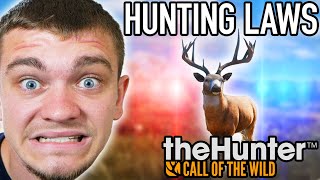 I Broke Crazy 50 Hunting Laws in Hunter Call of the Wild [upl. by Lidstone380]