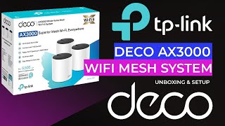 TP LINK DECO X55 WHOLE HOME MESH WIFI 6 [upl. by Otrepur370]