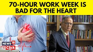 Doctor Explains Why Narayana Murthy’s 70 Hour Work Week Advice Is An Unhealthy Practice  N18V [upl. by Iadam]