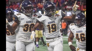 2018 Celebration Bowl NCAT vs Alcorn State [upl. by Salvadore]