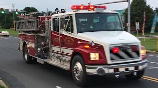 Laurys Station Fire Company Engine 1211 Responding [upl. by Perlman]