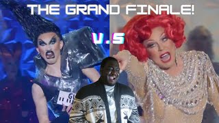 RPDR UK Season 6 Grand Finale Lipsync Reaction  Crowning  Kyran Thrax vs La Voix [upl. by Aynekal236]