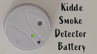 Replacing Kidde Smoke Detector Battery 9V [upl. by Allistir197]