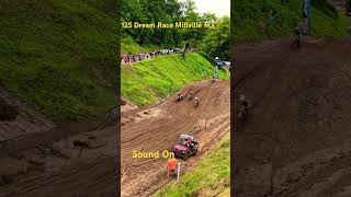 125 Dream Race Millville MX motocross moto 2stroke race fypシ゚viral [upl. by Tips526]