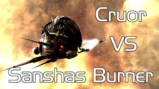 EVE Online Level 4 Sansha Burner Mission using a Cruor Anomic Agent [upl. by Ottinger]