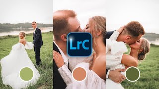 How To Create An Modern Style Wedding Colour Grading Look In Lightroom Classic [upl. by Anzovin]