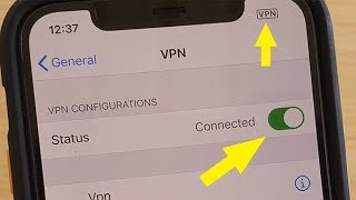 iPhone 11 Pro How to Add a VPN Connection [upl. by Nonnerb]