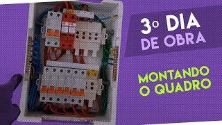 COMO fazer INSTALAÇÃO ELÉTRICA na PRÁTICA  3º DIA 35 [upl. by Conan]