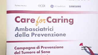 Prevenzione del tumore al seno screening per oltre 1400 poliziotte anche giovanissime [upl. by Casaleggio]