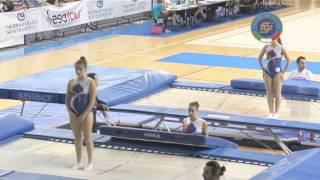 Pesaro  Campionati Italiani Assoluti Trampolino Elastico 2014 [upl. by Hanimay119]