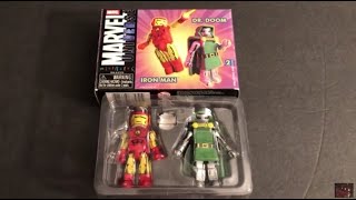 💥🔥 Marvel Universe Iron Man amp Dr Doom Minimates Action Figure 2004 Diamond Select💥 RDJ MCU R Downey [upl. by Eetnwahs]