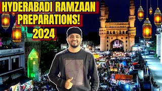 HYDERABADI RAMZAN KI TAIYYARI 2024  HYDERABAD VLOG  WTF [upl. by Burnight643]