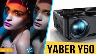 YABER Y60 Projector Review [upl. by Ardnohsal]